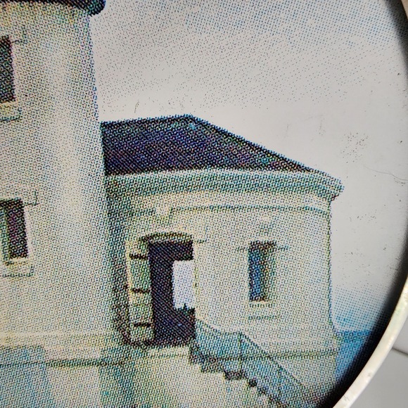 Lighthouse Coquille River Oregon‎ SunCatcher Glass Ornament Souvenir Window Hang - Picture 12 of 13
